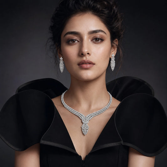 Alencia Moonlit Cascade Limited Edition Necklace Set image 1