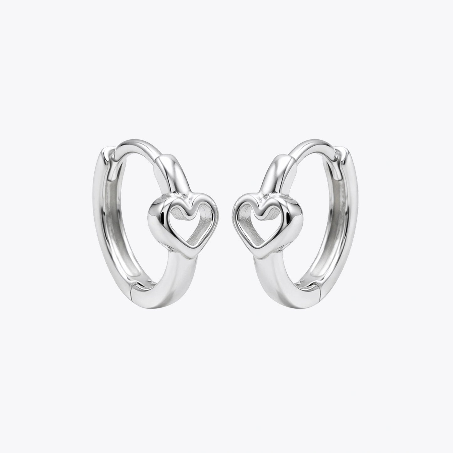 Silver Knot Stud Earrings image 2