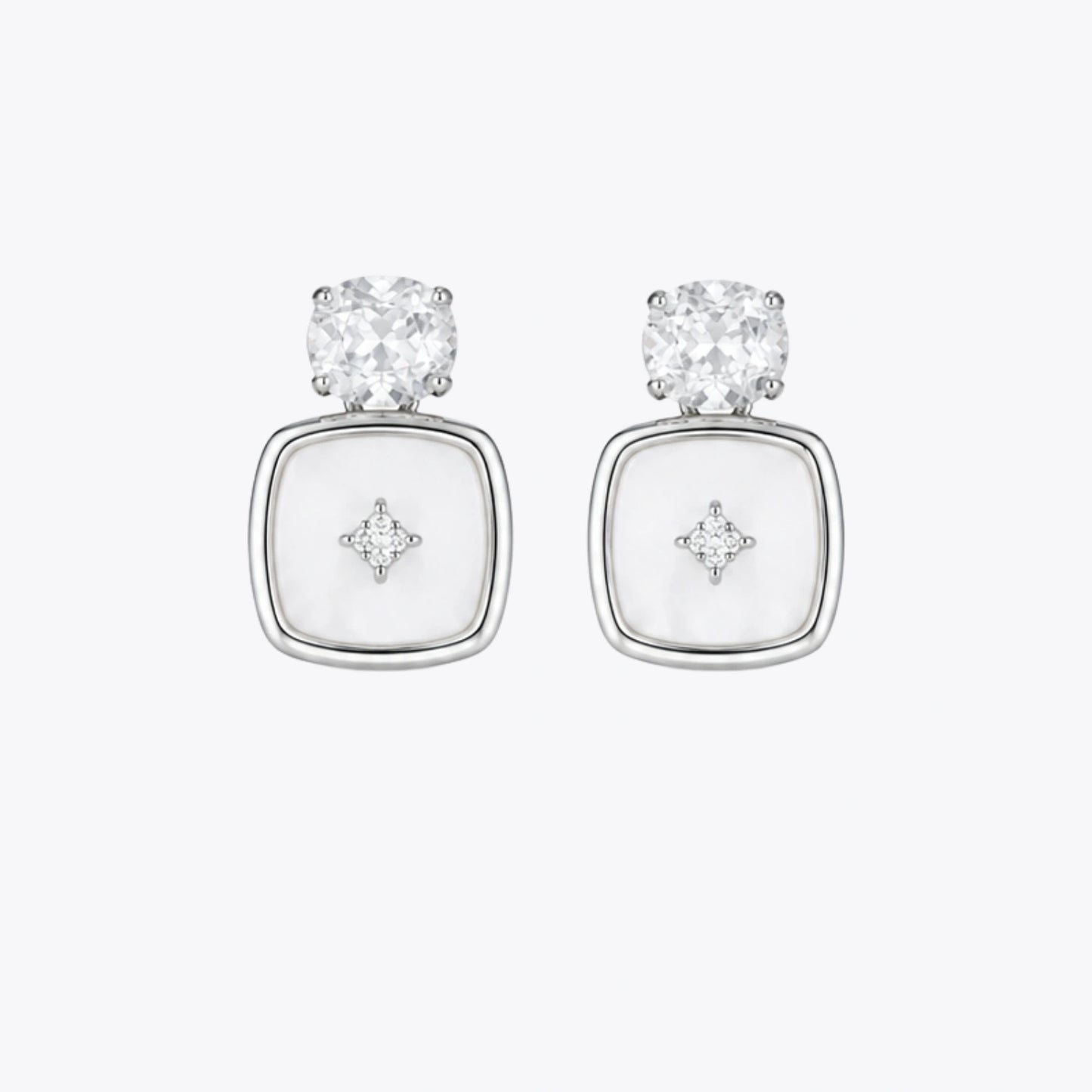 Alencia Luminous Cushion Pearl & Crystal Set image 4