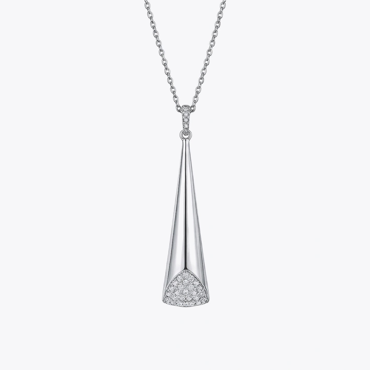 Lustrous Baguette Loop & Pearl Set image 4