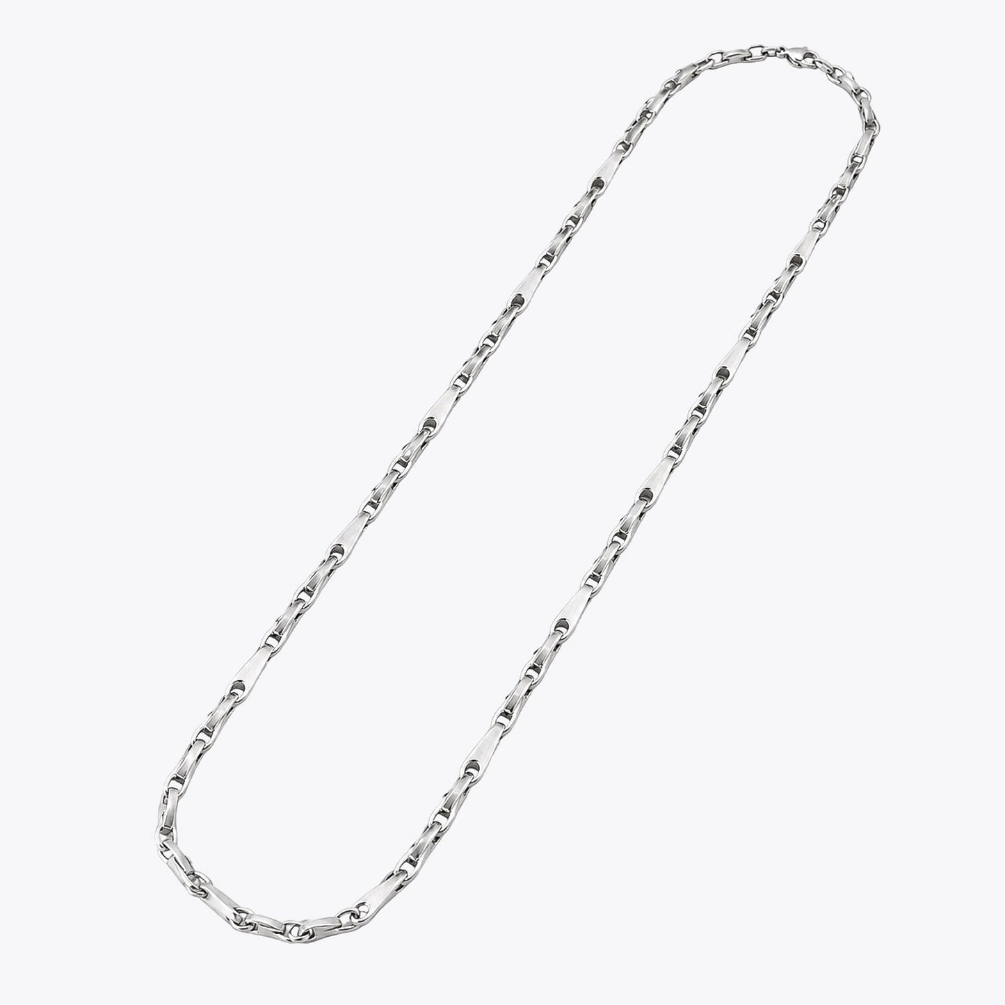 Alencia Limited Edition Figaro Link Silver Chain Necklace image 2