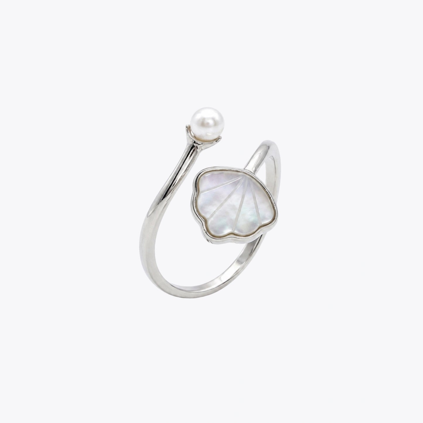 Pearl Shell Open Ring image 2