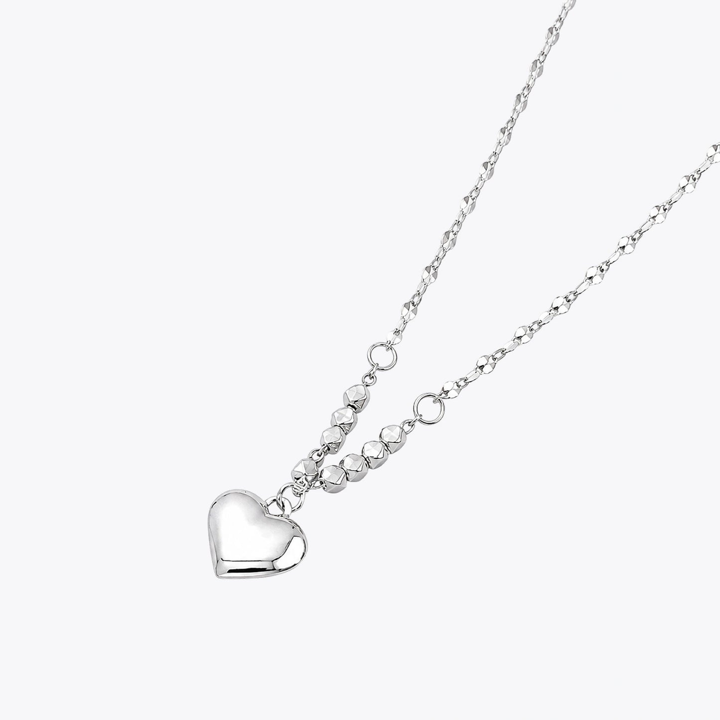 The Alencia Urban Classic Heart Pendant Necklace image 2