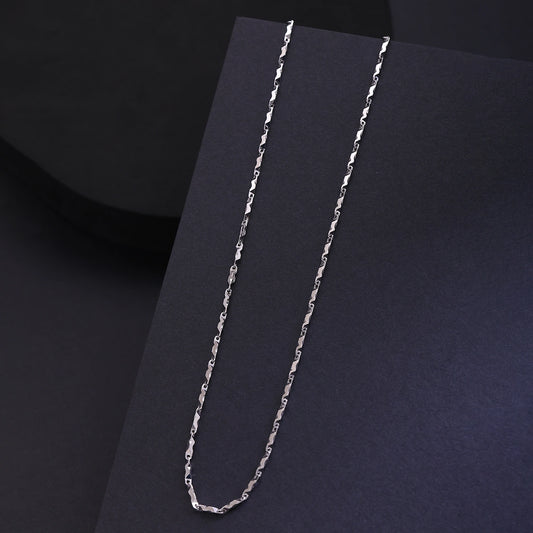 Alencia Prism Twist 925 Sterling Silver Chain Necklace – Limited Edition image 0