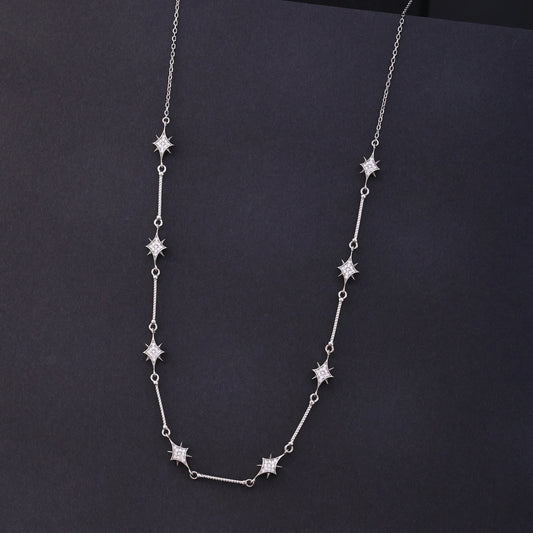 Celestial Star Station Necklace image 0