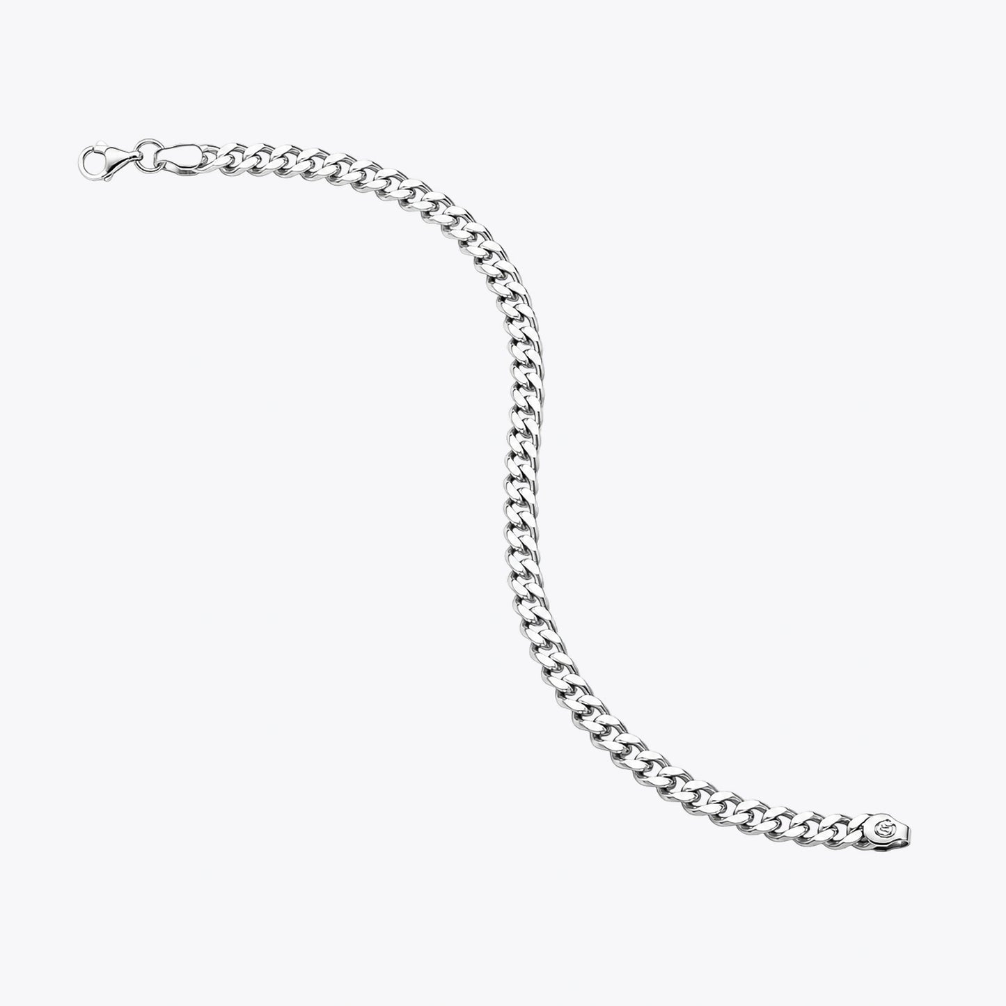 Alencia Cuban Link 925 Sterling Silver Bracelet image 2