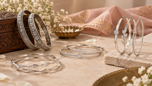 925 Silver Bangles for Women: Traditional and Modern Styles