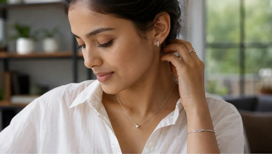 Buy 925 Sterling Silver Jewellery For Daily Wear Online