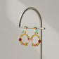 Enchanted Bird Garden Hoop Earrings image 0