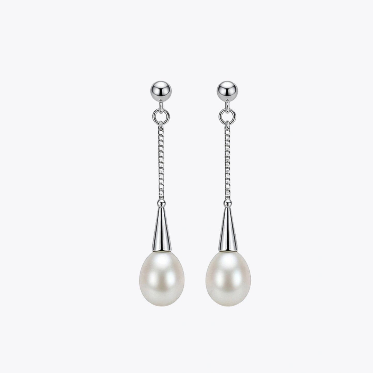 Alencia Heart Lariat Pearl Drop Set image 4