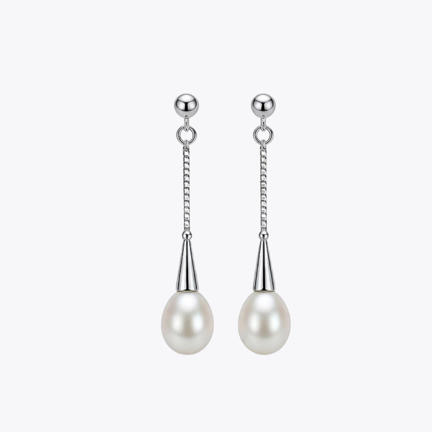 Alencia Heart Lariat Pearl Drop Set image 4