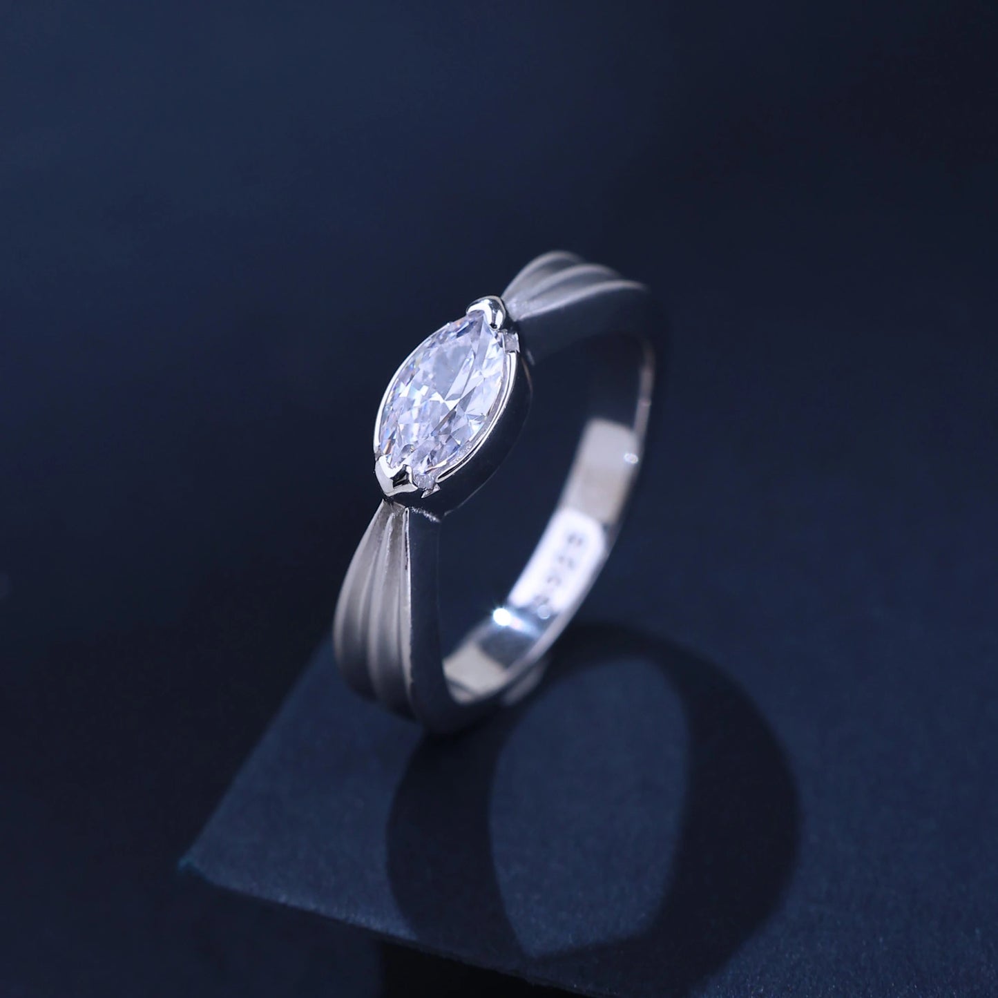 The Alencia Urban Serenade Princess Bypass Ring image 0
