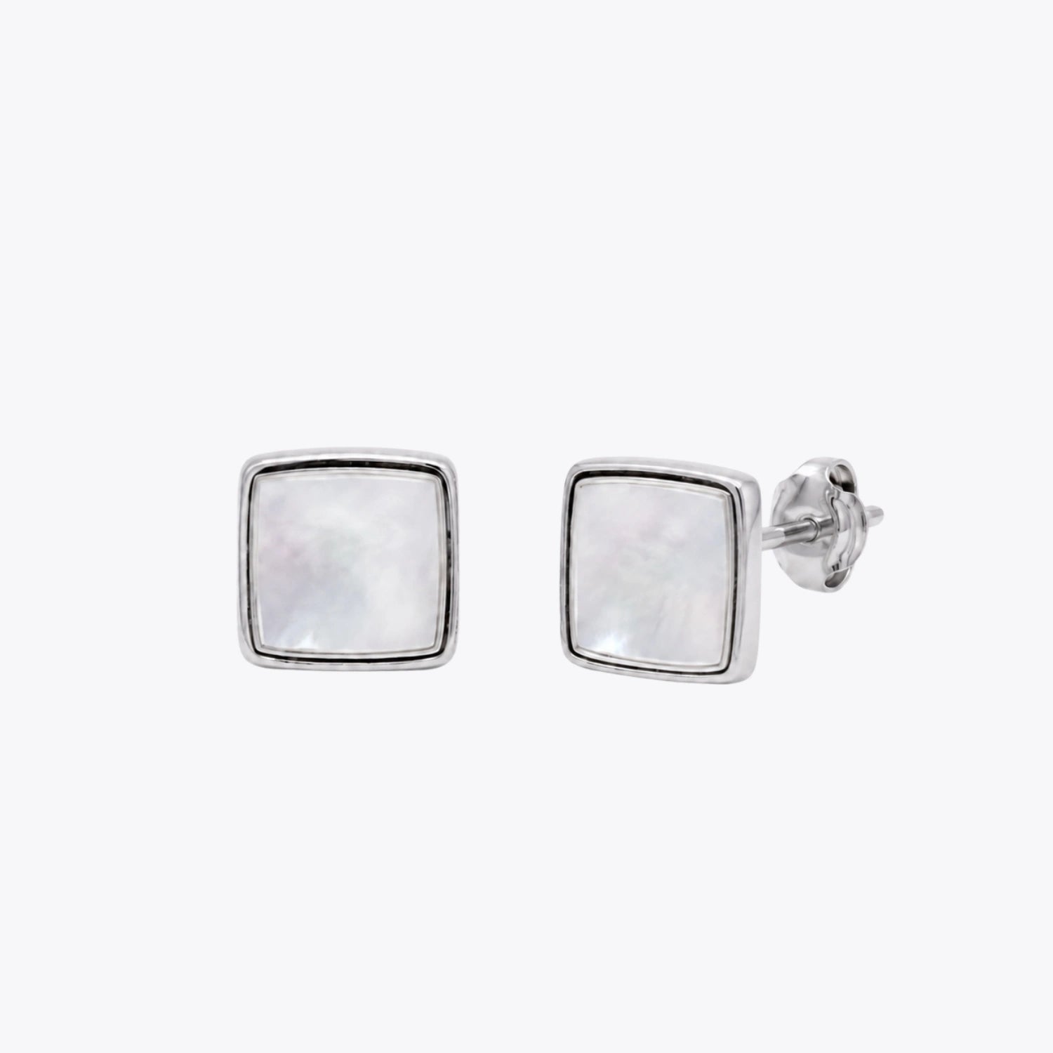 Geometric Square Drop Earrings image 2