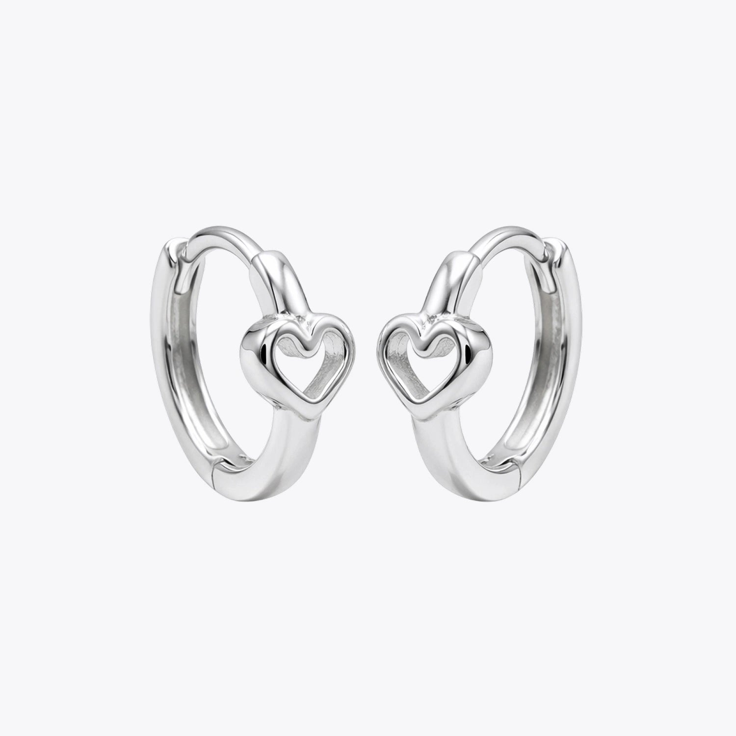 Silver Knot Stud Earrings image 2