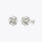 Silver Knot Stud Earrings image 2