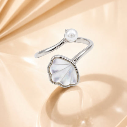 Pearl Shell Open Ring image 0