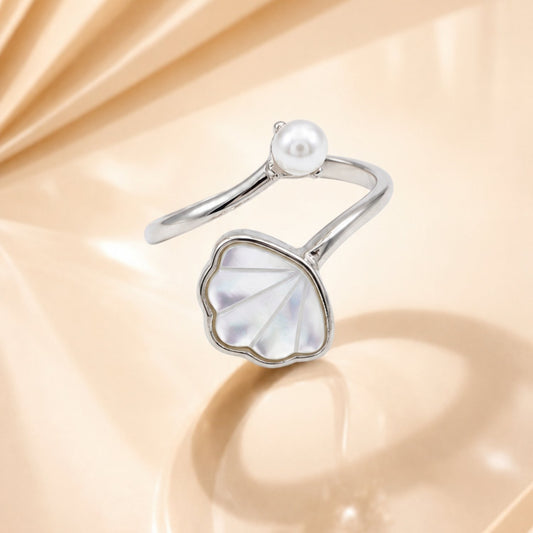 Pearl Shell Open Ring image 0