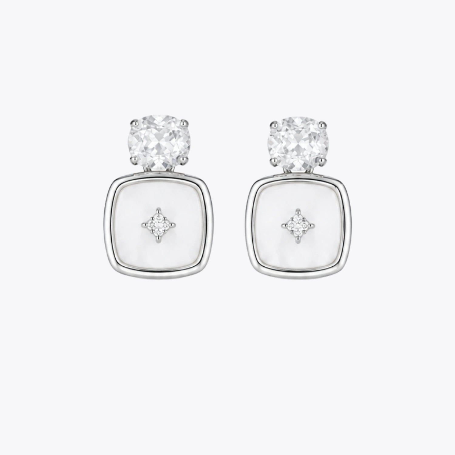 Alencia Luminous Cushion Pearl &amp; Crystal Set image 4
