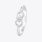 The Alencia Urban Serenade Infinity Princess Ring image 2