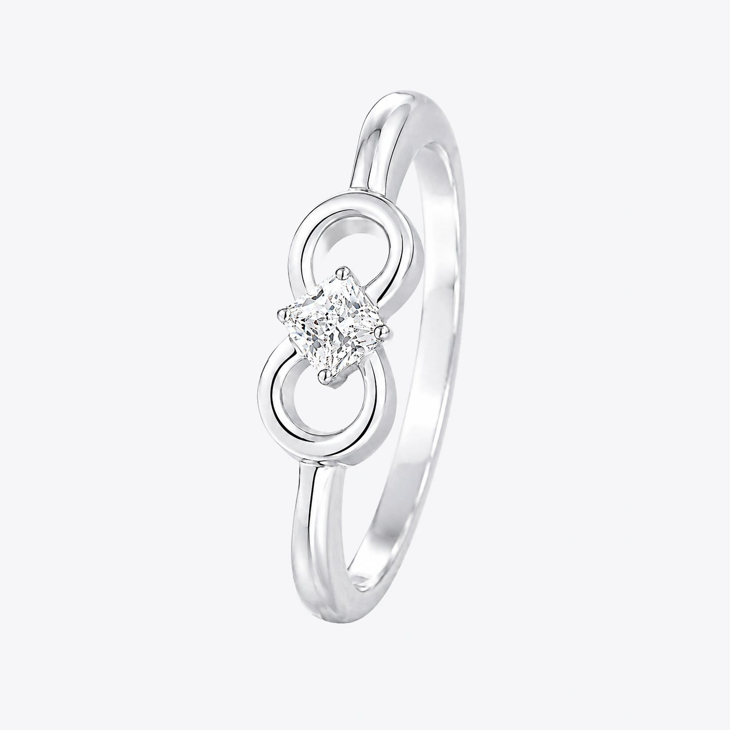 The Alencia Urban Serenade Infinity Princess Ring image 2