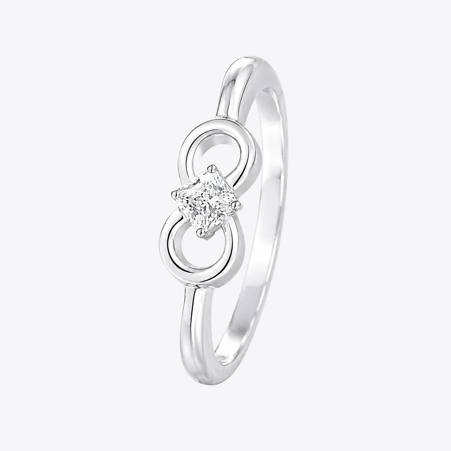 The Alencia Urban Serenade Infinity Princess Ring image 2