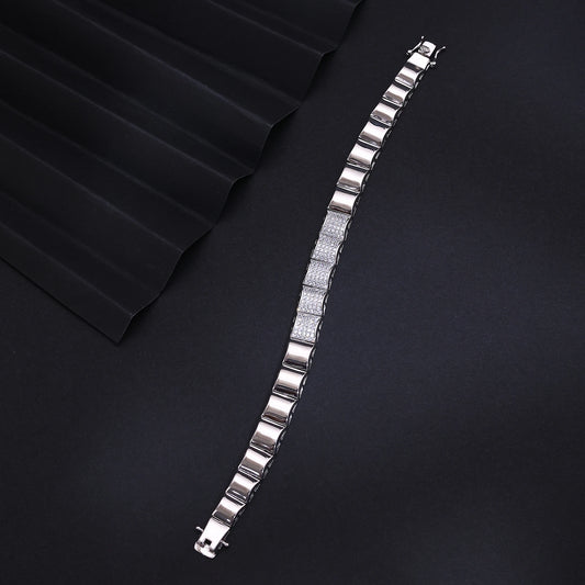 Alencia Luxe Pavé Link Bracelet image 0