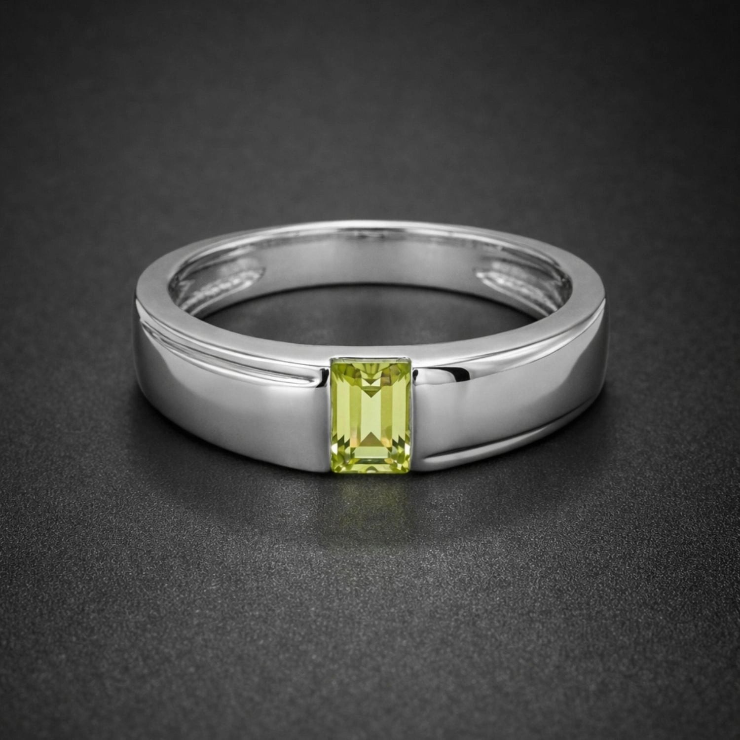 Alencia Prism Solitaire Silver Ring – 3 Stone Variations image 4