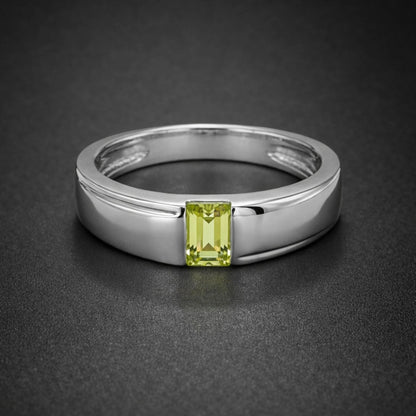Alencia Prism Solitaire Silver Ring – 3 Stone Variations image 4