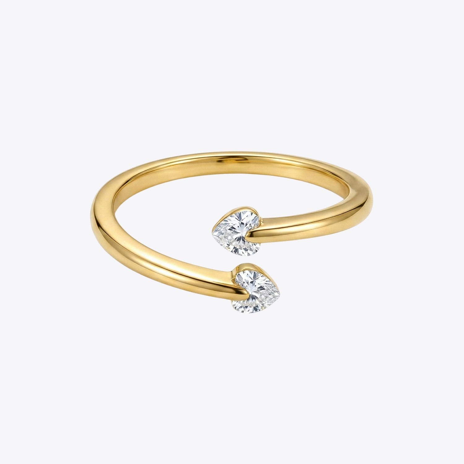 Embrace Sparkle Silver Ring image 2