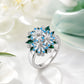 Blue Bloom Garden Ring image 0