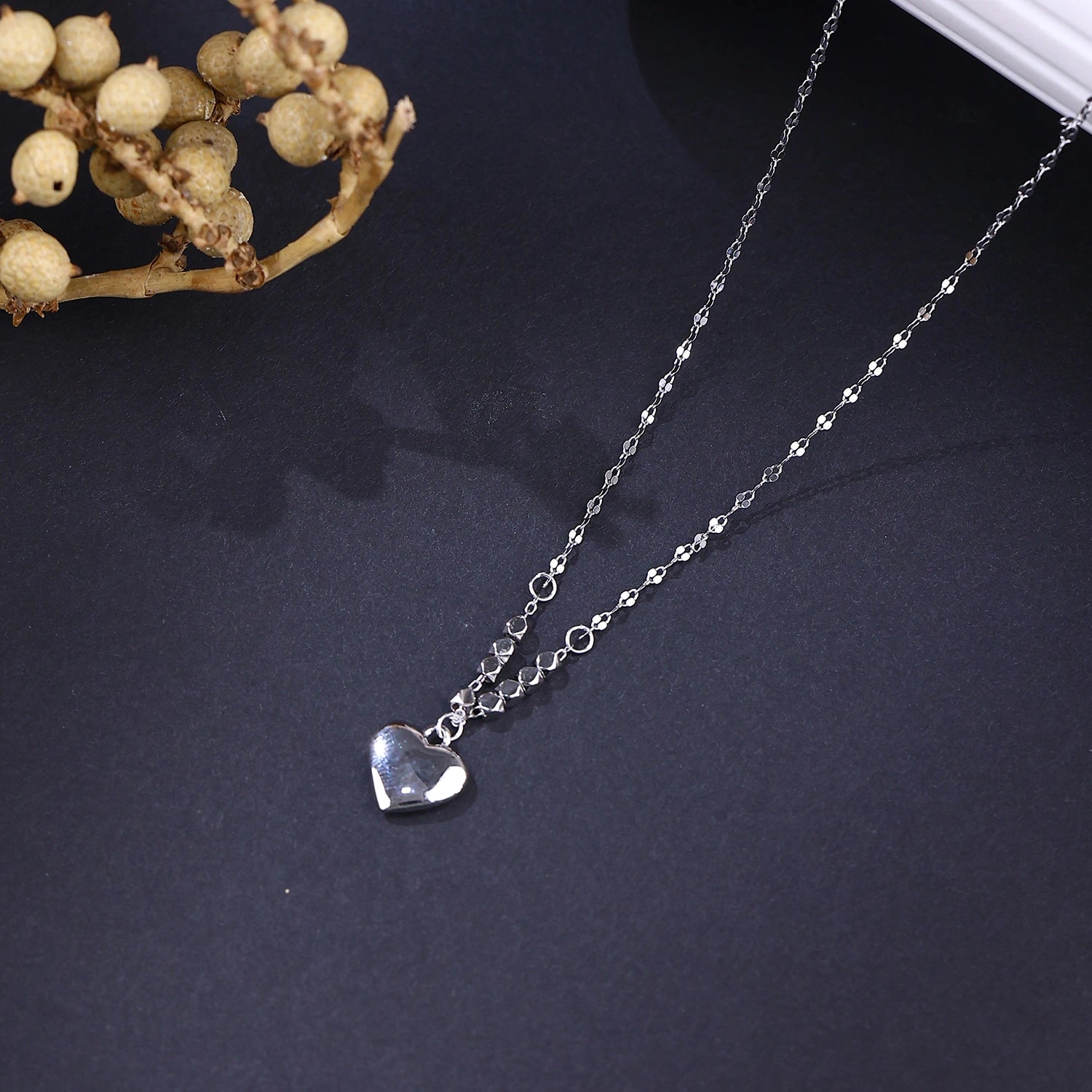 The Alencia Urban Classic Heart Pendant Necklace image 0