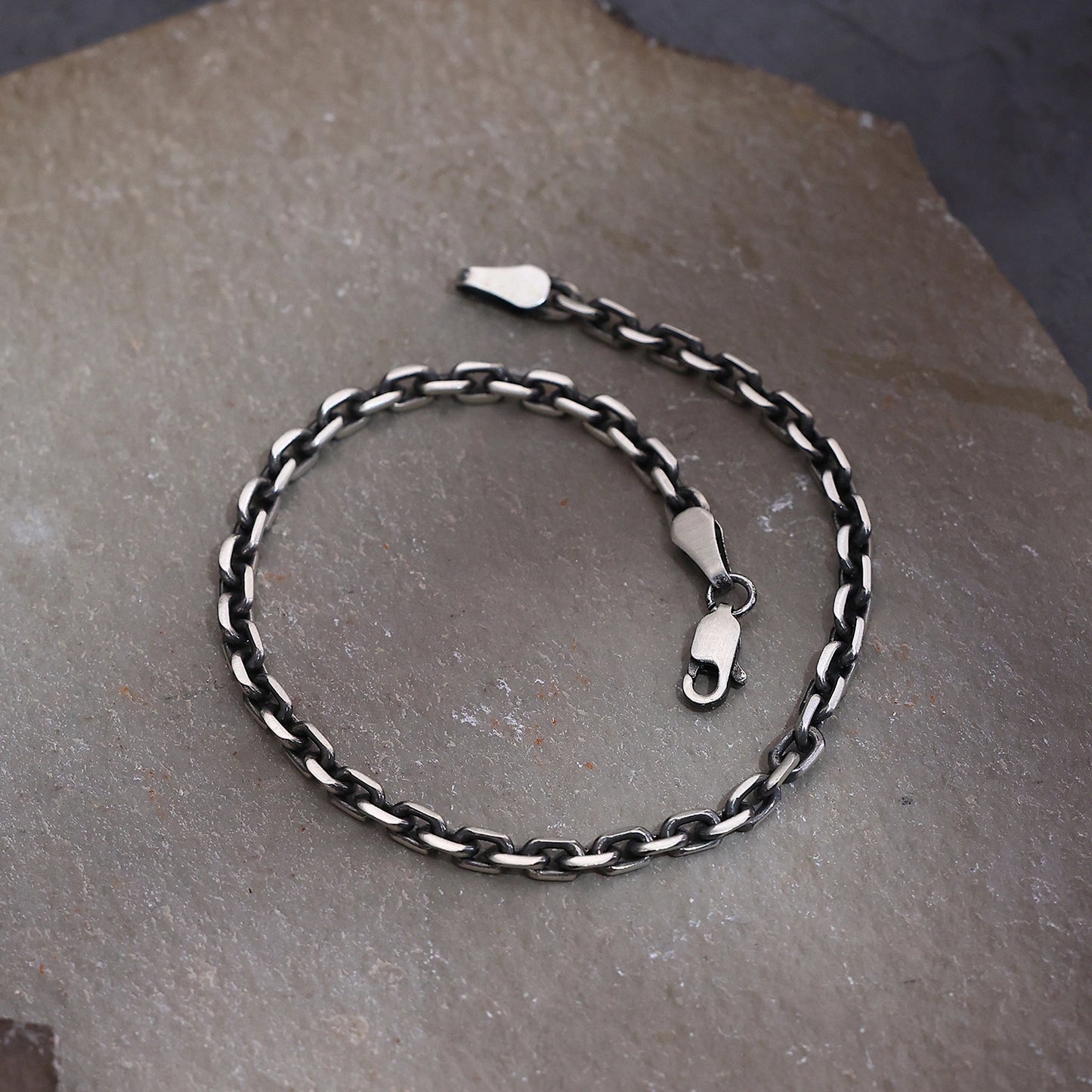 Alencia Anchor Link 925 Sterling Silver Bracelet image 0