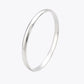 The Alencia Urban Sleek Silver Bangle image 2