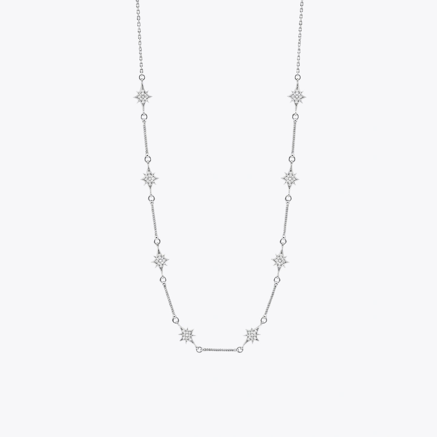 Celestial Star Station Necklace image 2