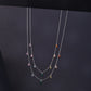 Rainbow Drop Layered Necklace image 0