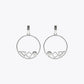 Geometric Circle Drop Earrings image 2