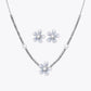 Aqua Bloom Pearl Necklace &amp; Earrings Combo image 12