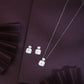 Alencia Luminous Cushion Pearl &amp; Crystal Set image 0