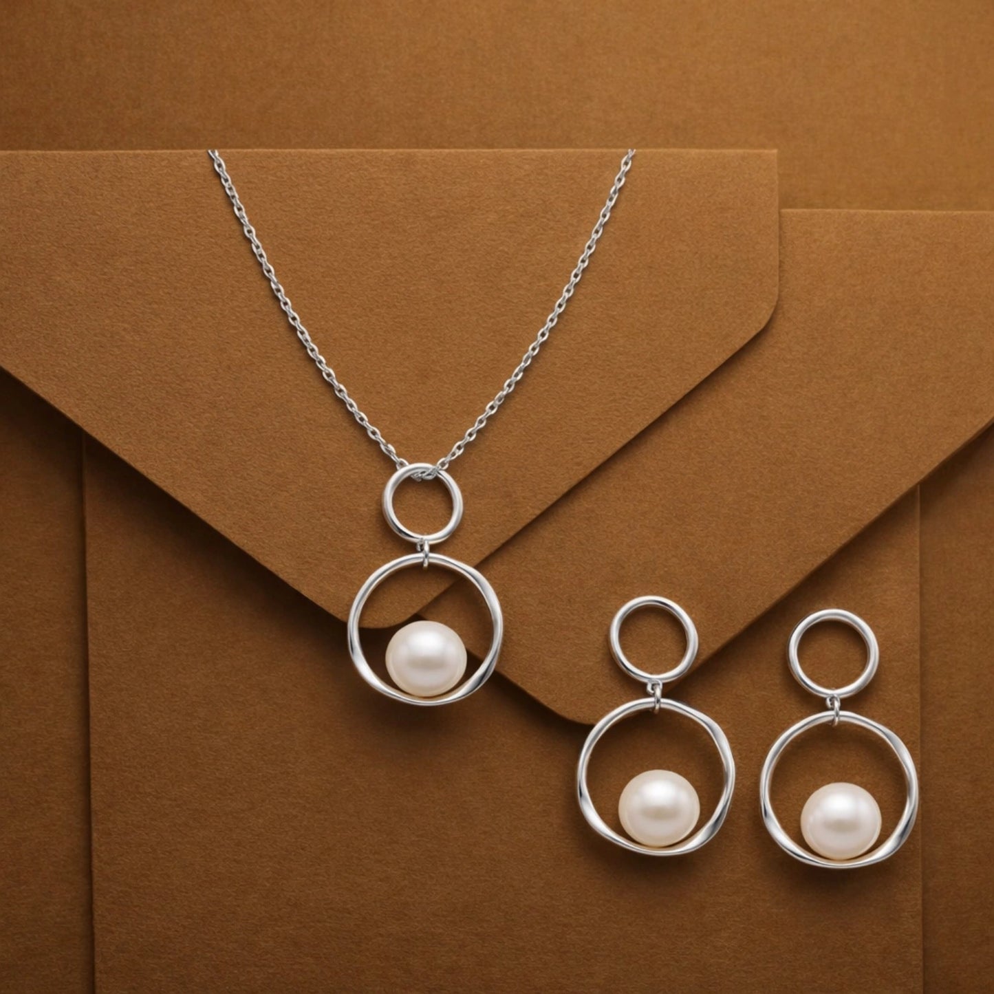 Alencia Modern Pearl Loop Set image 0