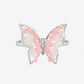 Butterfly Crystal Wing Ring – 3 Colour Variations - Pink, 12 image