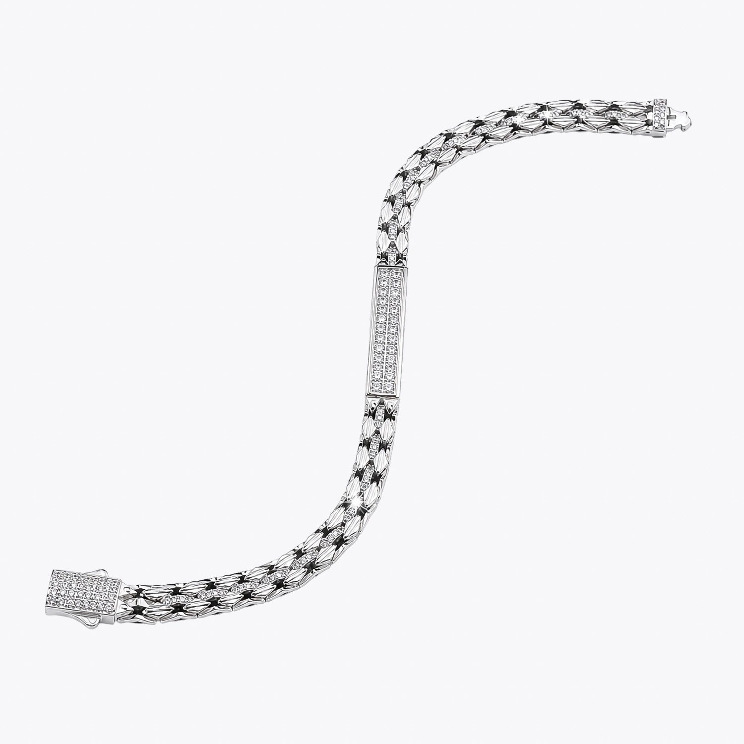 Alencia Limited Edition Royal Weave Statement Bracelet image 2