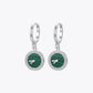 Silver Cushion Spark Stud Earrings image 2