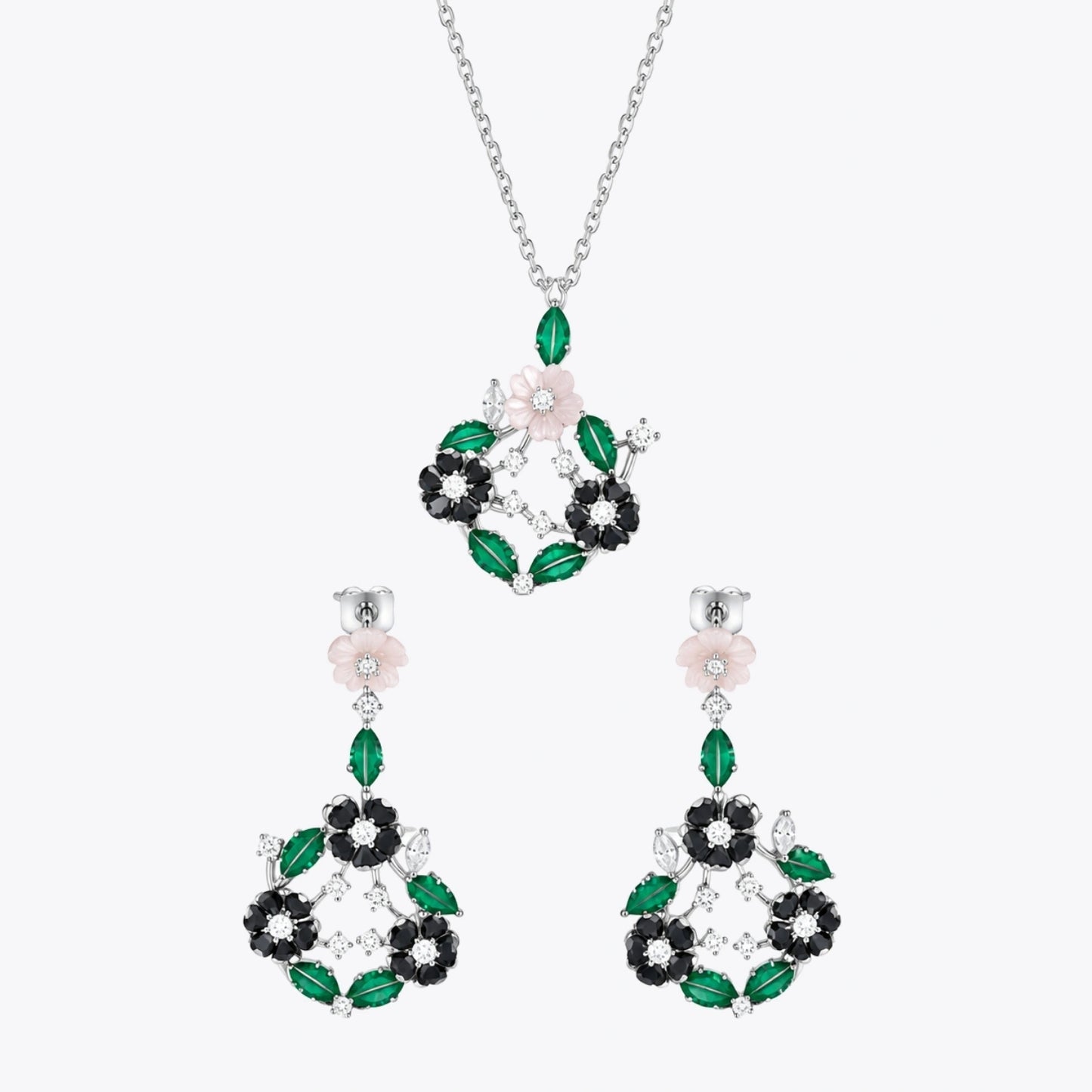Floral Garden Silver Combo Set image 2