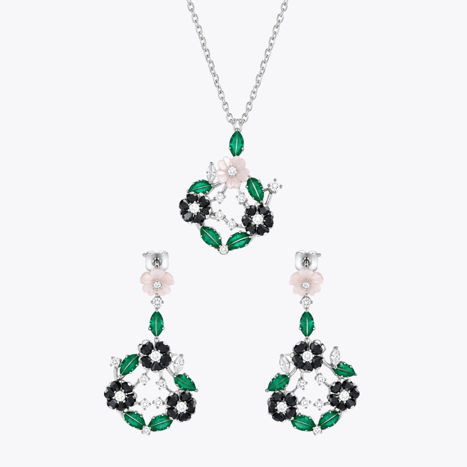 Floral Garden Silver Combo Set image 2