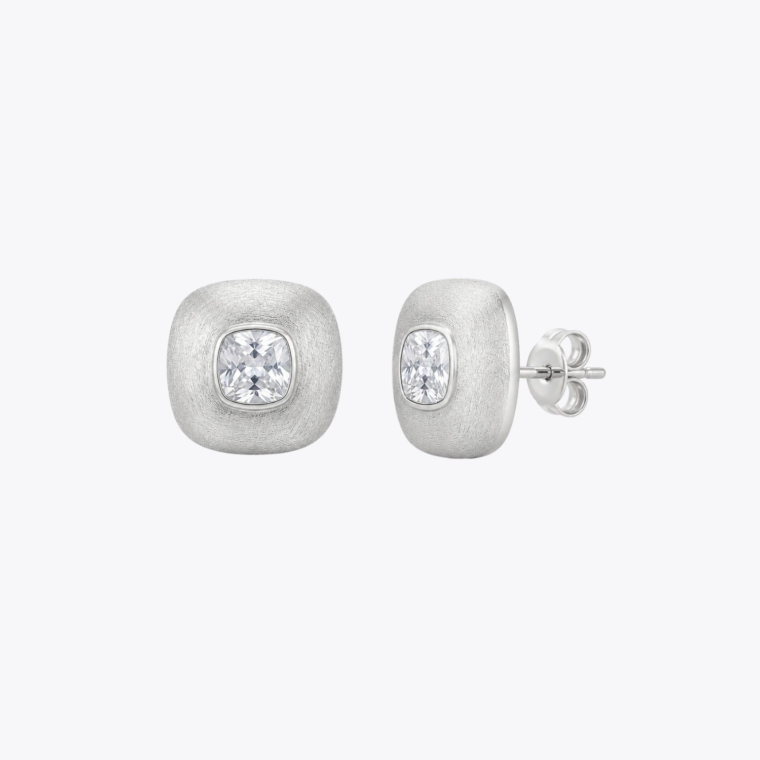 The Frost Crystal Cushion Studs image 2