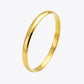 The Alencia Urban Sleek Gold Bangle image 2