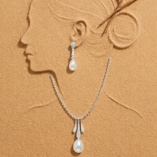 The Ethereal Droplet Pearl Set image 0