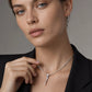 The Alencia Urban Cornetto Silver Pendant Necklace image 1