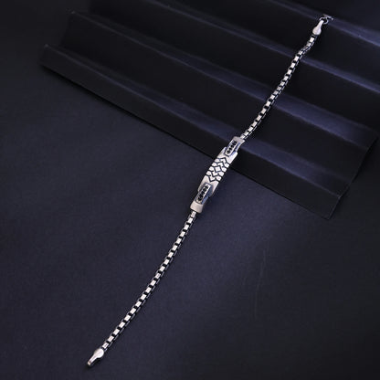 Alencia Geo Noir 925 Sterling Silver Bracelet image 0