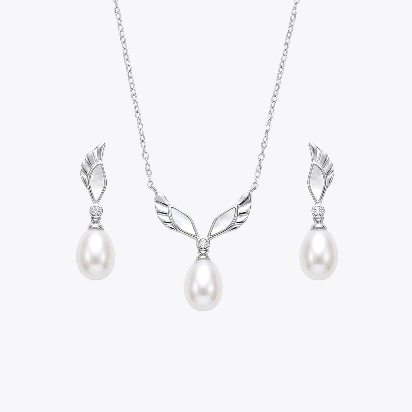 Angelic Wing Pearl Set image 2